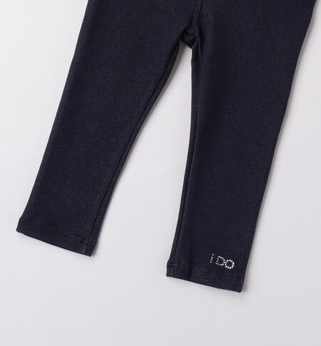 Leggings for baby girl NAVY-3854