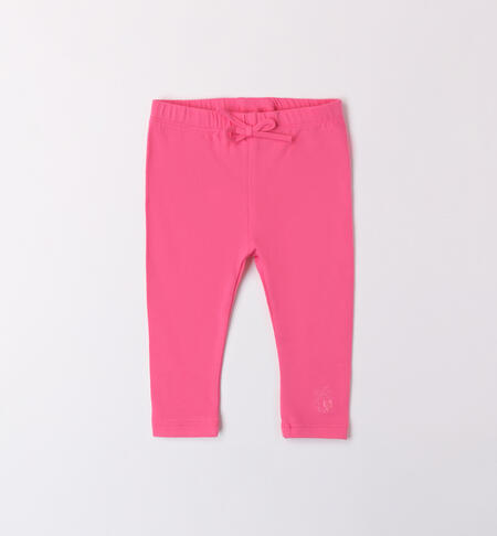 Newborn Baby Girl Leggings FUXIA-2432