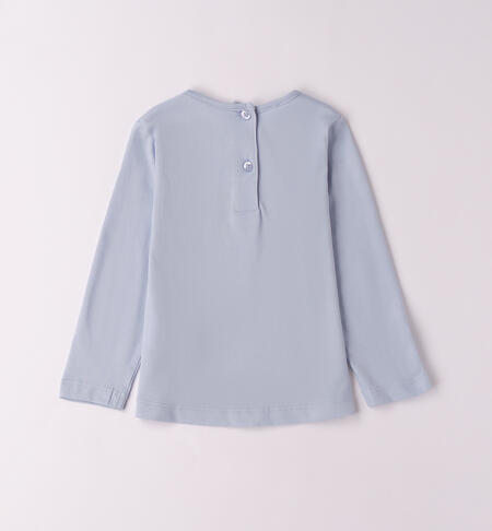 LONG SLEEVE ROUND-NECK  AZZURRO-3811