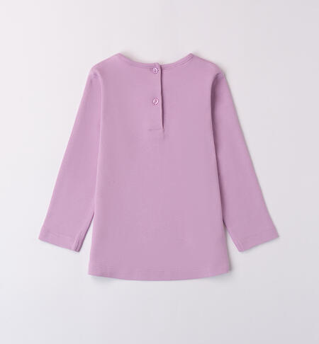 Girl's long sleeve t-shirt LILAC-3323