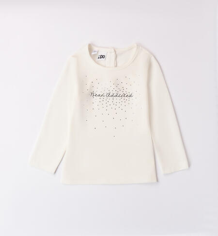 Girl T-shirt with writing CREAM