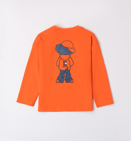 Baby boy t-shirt with box ARANCIO-1855