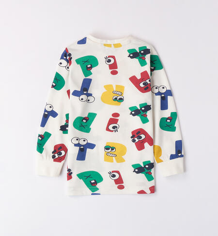 Boy's long sleeve t-shirt PANNA-BLU-6ASD