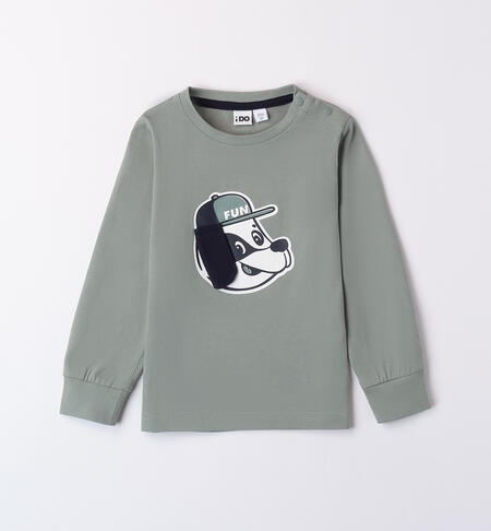 Baby boy long sleeve t-shirt GREEN-4252