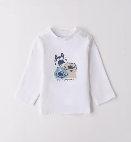 Newborn Baby T-Shirt WHITE