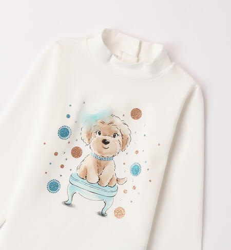 Girl's turtleneck T-shirt PANNA-0112