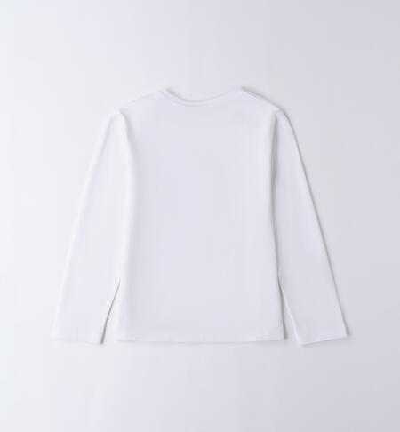 LONG SLEEVE ROUND-NECK  BIANCO-0113