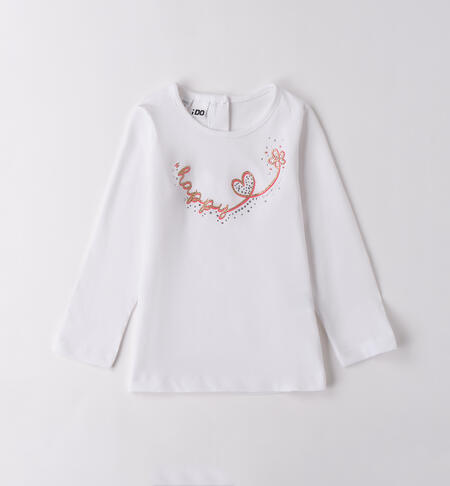 LONG SLEEVE ROUND-NECK WHITE