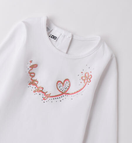 LONG SLEEVE ROUND-NECK  BIANCO-0113