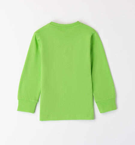 Maglietta manica lunga 100% cotone GREEN-5134