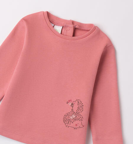 Long Sleeve Baby Girl T-shirt ROSA CIPRIA-2516