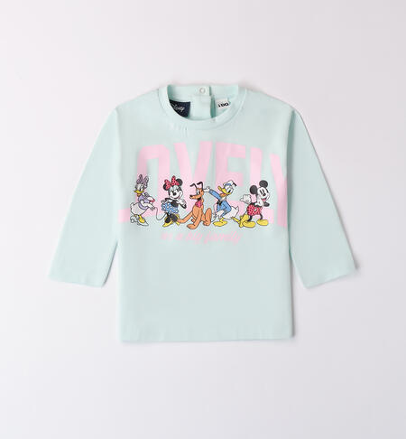 Girls' Minnie Mouse T-shirt LIGHT BLUE