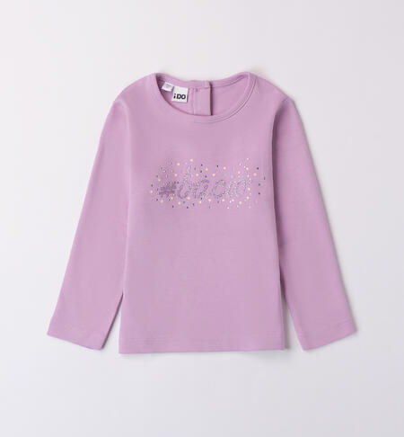 Girl's t-shirt LILAC-3323