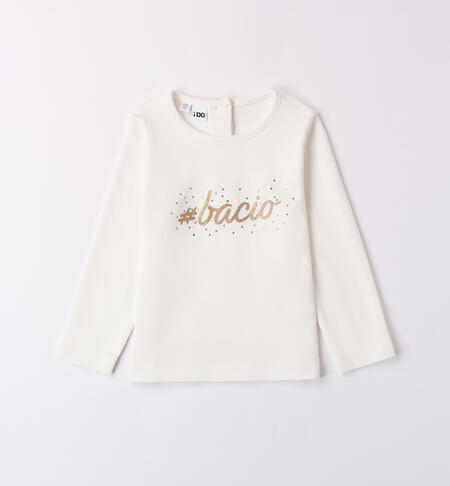 Girl's t-shirt CREAM