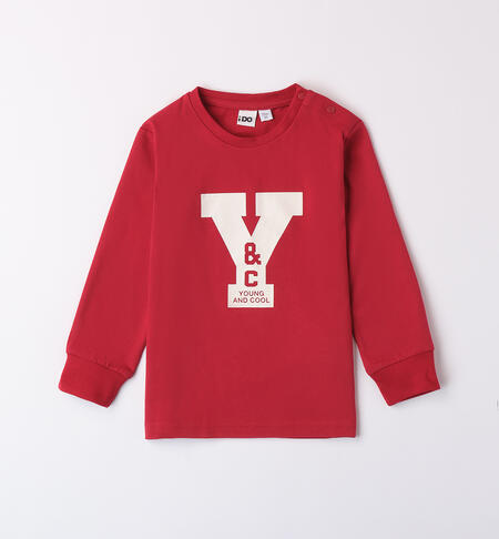 Red baby t-shirt ROSSO-2259