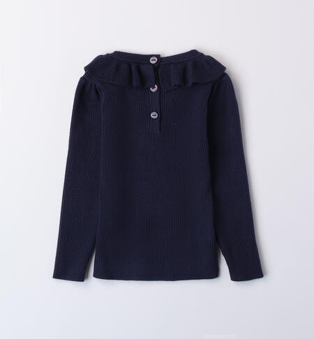 Little sweater for girl NAVY-3854