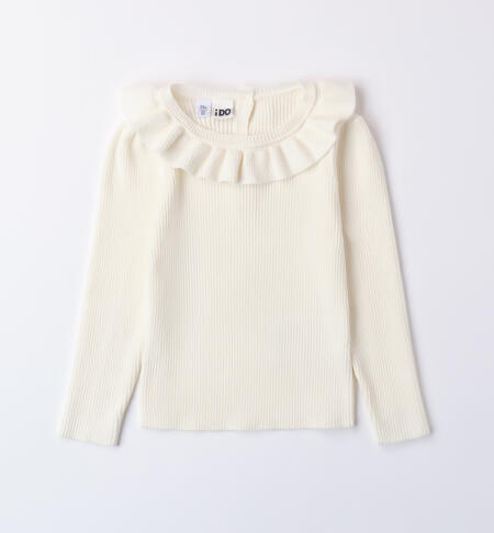 Little sweater for girl CREAM