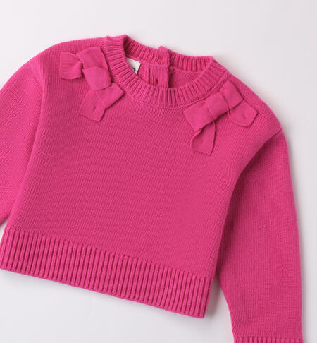 Girl sweater with bows VERY BERRY-2447