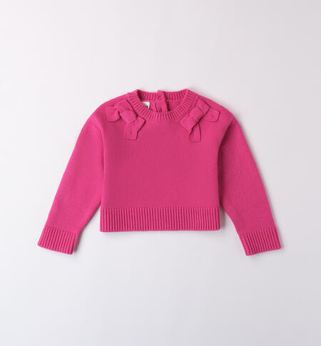 Girl sweater with bows VERY BERRY-2447