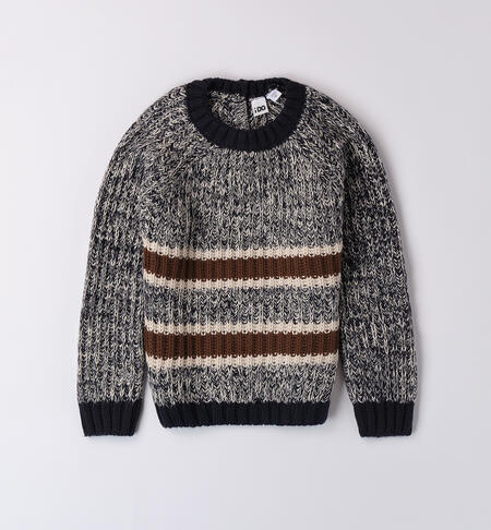 Baby boy tricot sweater BLUE