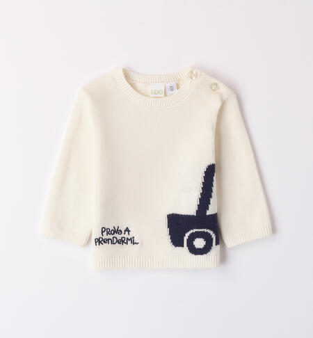 Cotton Baby Sweater CREAM