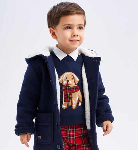 Christmas sweater for boy NAVY-3885