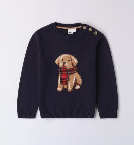 Christmas sweater for boy NAVY-3885