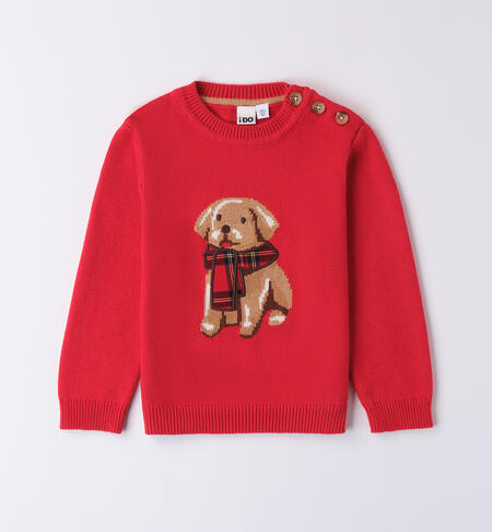 Christmas sweater for boy ROSSO-2253