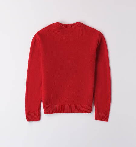 Maglione rosso bambino ROSSO-2253