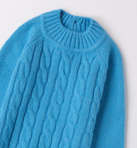 Baby boy braided sweater AZZURRO-3712