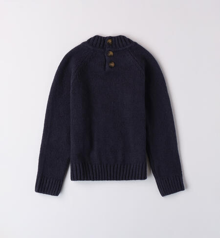 Baby boy braided sweater NAVY-3885