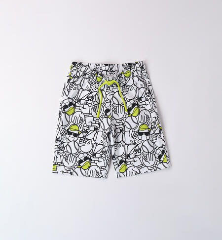 iDO short shorts BIANCO-NERO-6BCV