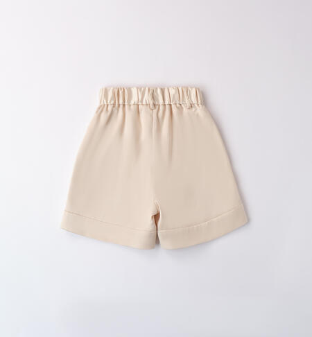 iDO girl's shorts ECRU'-0154