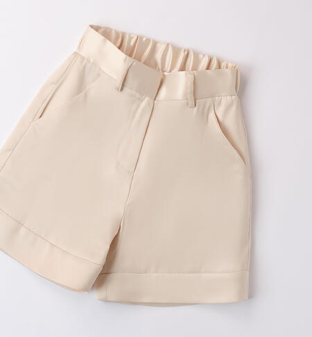 iDO girl's shorts ECRU'-0154