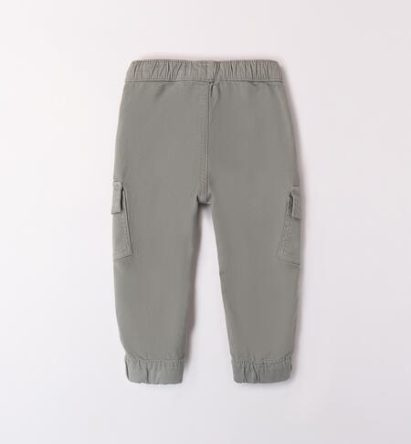 Boy's regular fit pants GREEN-4252