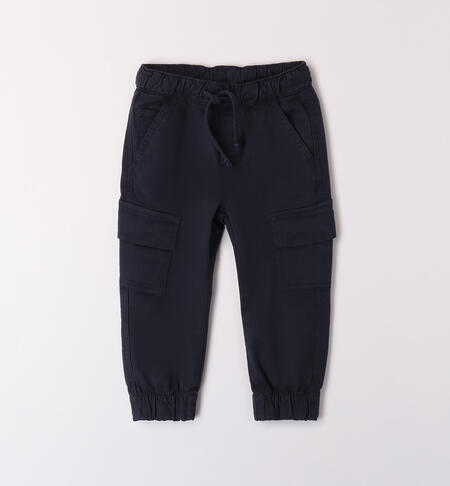 Pantalone bambino regular fit NAVY-3885