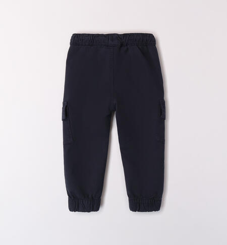 Boy's regular fit pants NAVY-3885