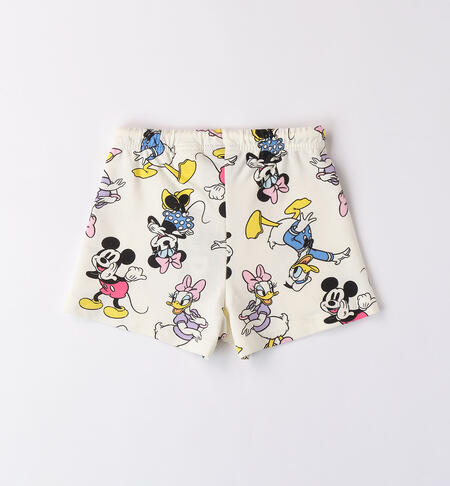 Pantalone corto Disney per bambina CREMA-MULTICOLOR-6AQU