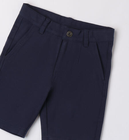 Pantalone corto in cotone NAVY-3854