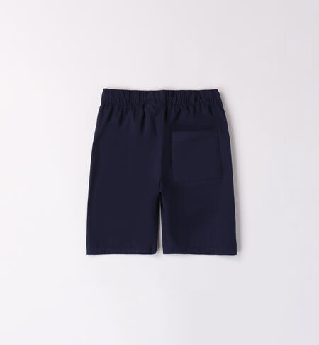 Boys' cotton shorts NAVY-3854