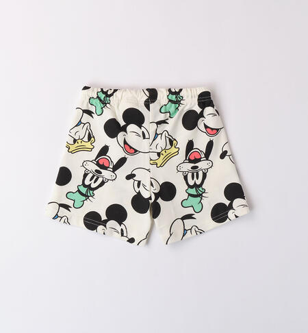 Boys' Mickey Mouse shorts BIANCO-MULTICOLOR-6AQD