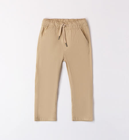 Pantalone in cotone per bambino BEIGE-0731