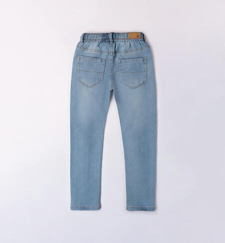 Pantalone in denim per ragazzo LAVATO CHIARISSIMO-7300