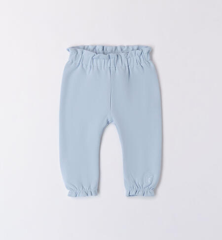 Pantalone in felpa per bimba BLU-3632
