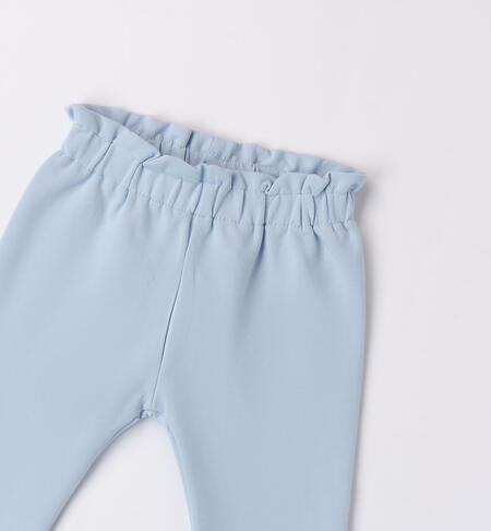 Pantalone in felpa per bimba BLU-3632