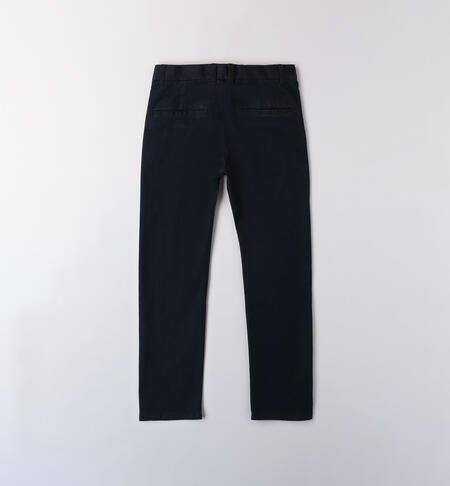 Pantalone ragazzo con cintura NAVY-7775