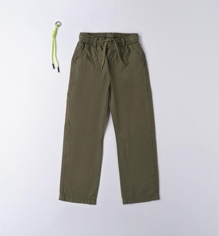 Pantalone verde ragazzo VERDE