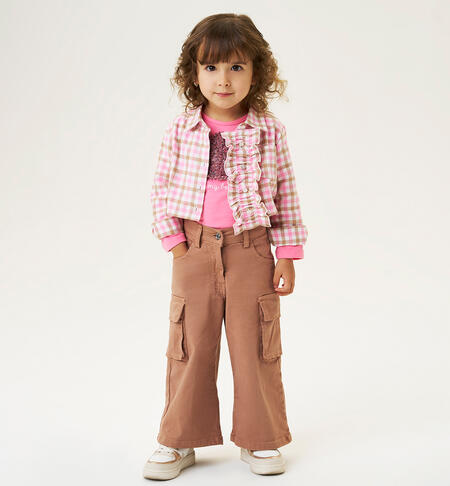 Bell bottoms for girls BROWN