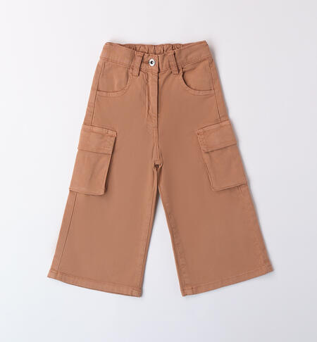 Pantaloni a campana bambina BISCUIT-0945