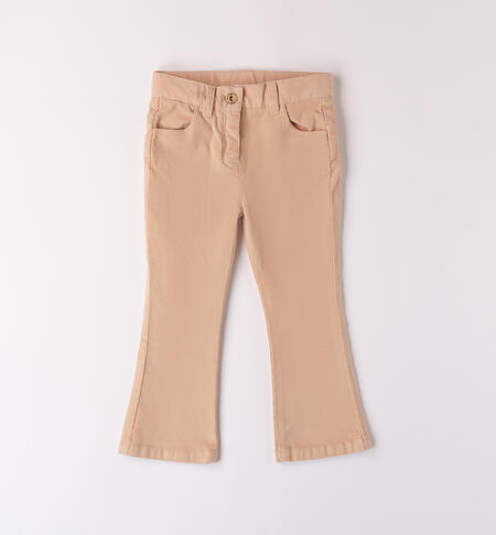 Girl's bell bottoms  BEIGE